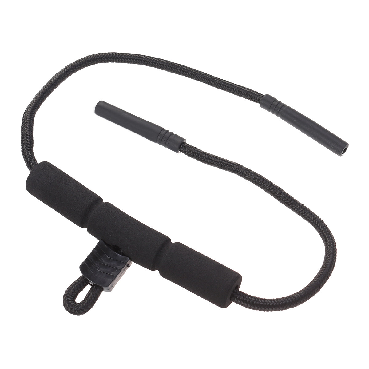 Sunglass Retainer Cord - メガネホルダー、浮遊式メガネストラップ、調整可能、ブラック、軽量、メガネ固定具、柔軟なコード、サングラス用、汎用。
