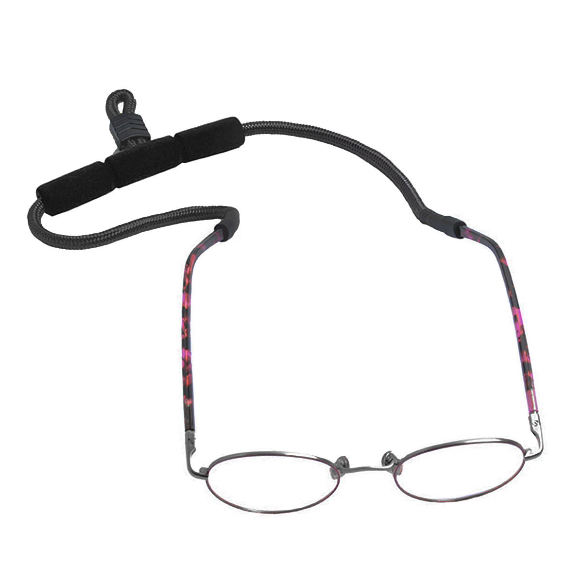メガネホルダー、浮遊式メガネストラップ、調整可能、ブラック、 - Sunglass Retainer Cord のレビューと価格