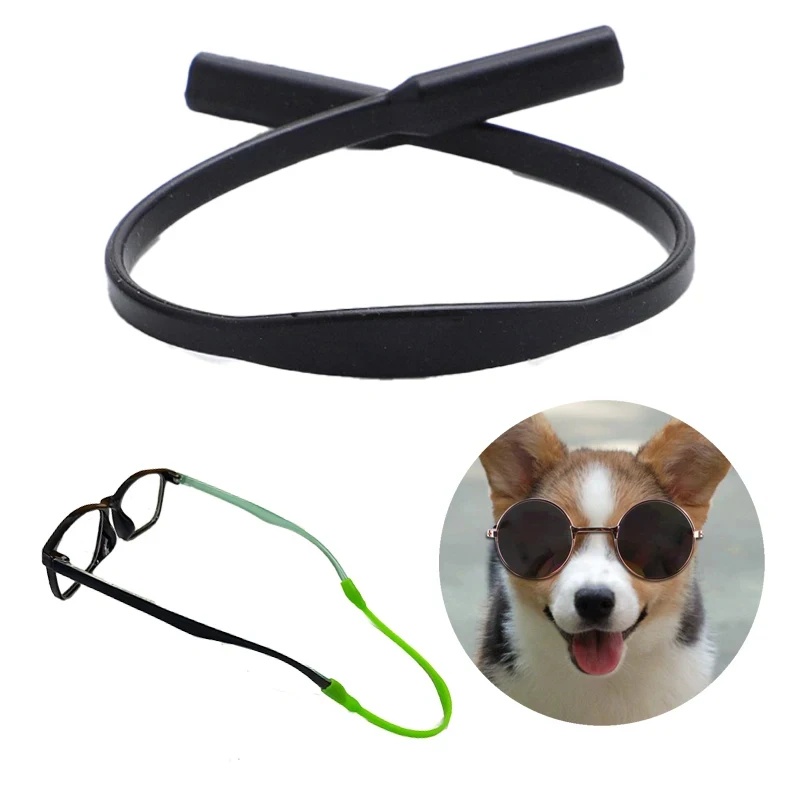 1/3/6 個ペット用品滑り止めメガネロープストラップシリコ - Sunglass Retainer Cord のレビューと価格